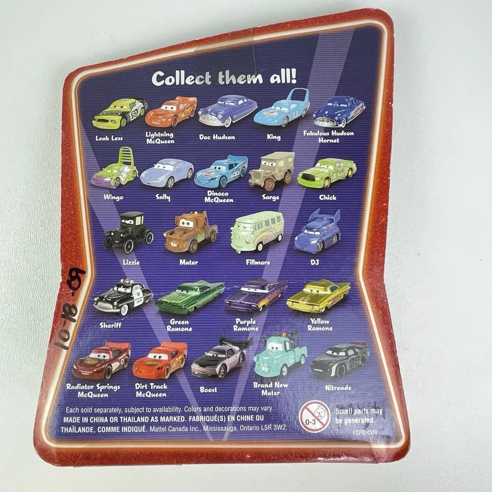 Vintage Disney Pixar Cars Supercharged Series GREEN RAMONE Die Cast